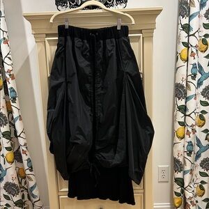 Chic Black A-Line Skirt